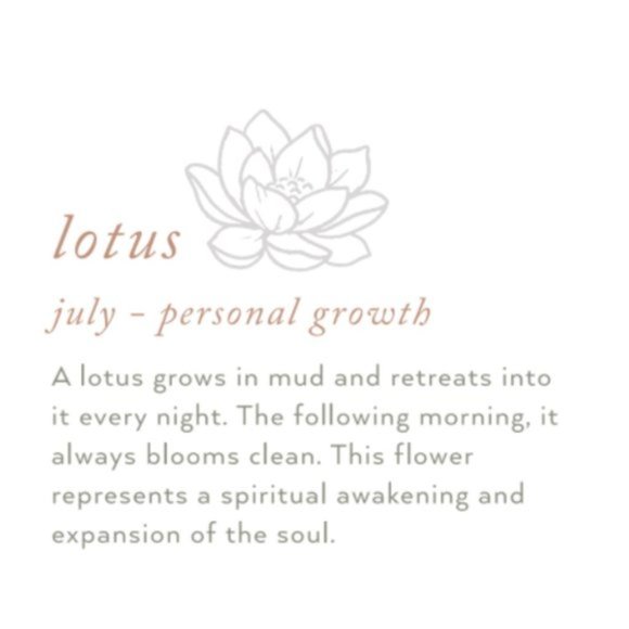 July Lotus Birth Flower Bohemian Charm Necklace - Picture 8 of 14